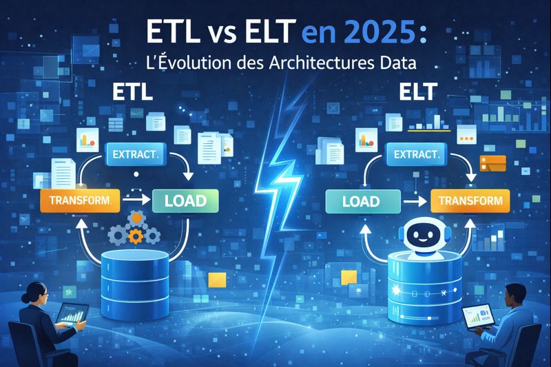 ETL vs ELT en 2025 : quelle approche pour votre Data Warehouse ?